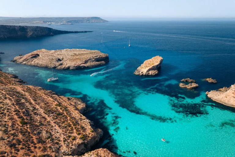 Malta: Passeio de barco privado a Comino, Lagoa Azul e GozoPasseio de barco privado de 2 horas