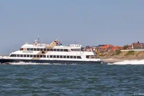 Föhr: Båtresa till Sylt
