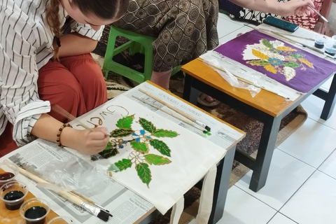 Aula de Batik com processo completoMaster Class Batik com Processo Completo