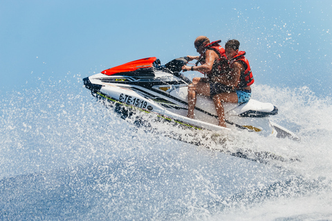 Tenerife: jetskiën aan de zuidkustActiviteit van 1 uur met 1 jetski voor 2 personen