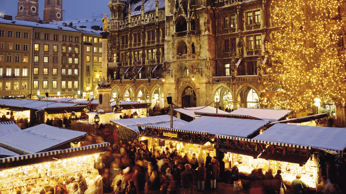 munich christmas markets and christmas village 2hour tour