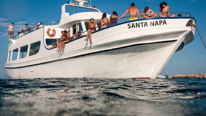 Ayia Napa: Famagusta Chill and Relax Cruise with Lunch
