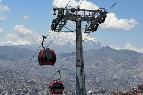 La Paz : visite privée de la ville avec la vallée de la Lune et le téléphérique