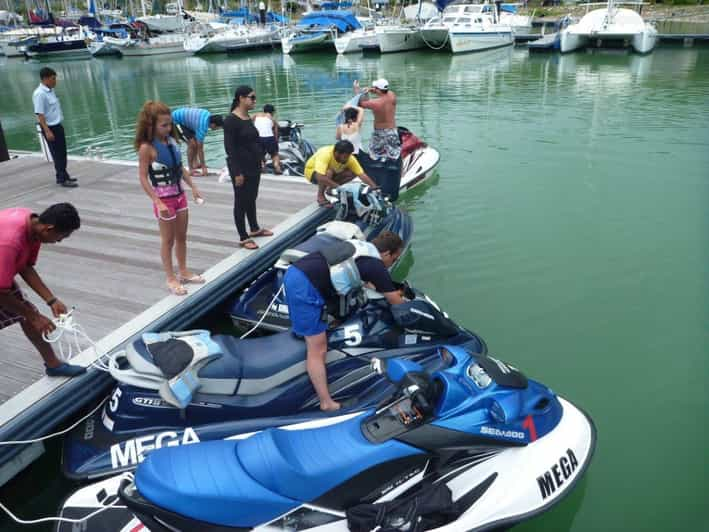 From Pantai Cenang: 4-hour, 3 Island Jet Ski Tour Langkawi 