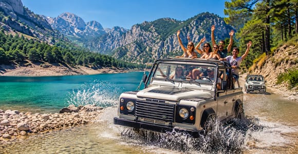 Side: Original Green Canyon Cruise & Jeep Safari with Lunch
