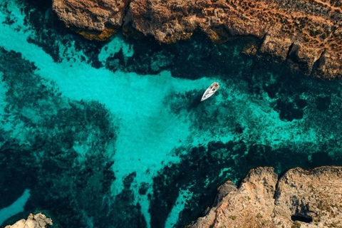 Malta: Passeio de barco privado a Comino, Lagoa Azul e GozoPasseio de barco privado de 2 horas