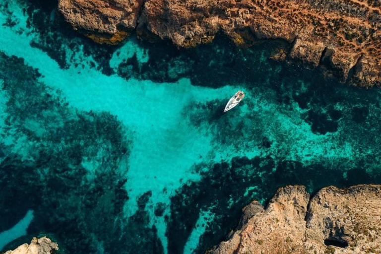 Malta: Passeio de barco privado a Comino, Lagoa Azul e GozoPasseio de barco privado de 2 horas