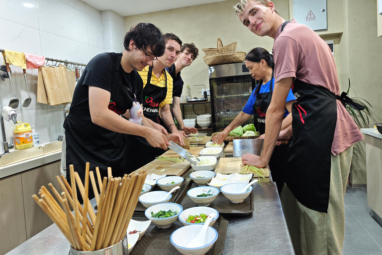 Chengdu: Cooking Class with Fresh Market Half Day Experience Chengdu: 3 Dishes Cooking Class