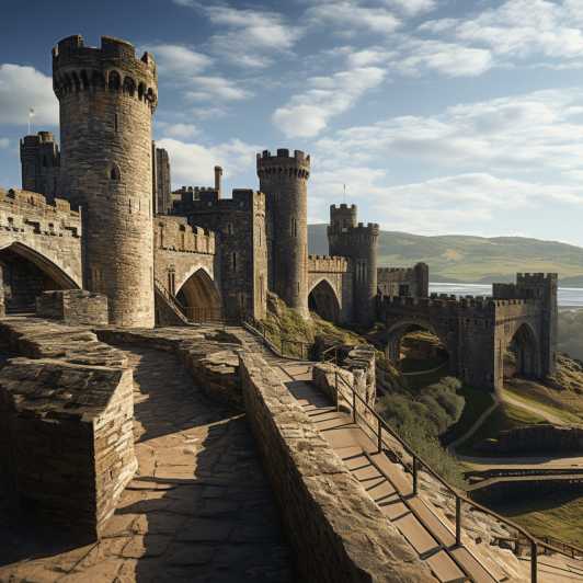 Le mura medievali di Conwy: Tour storico a piedi