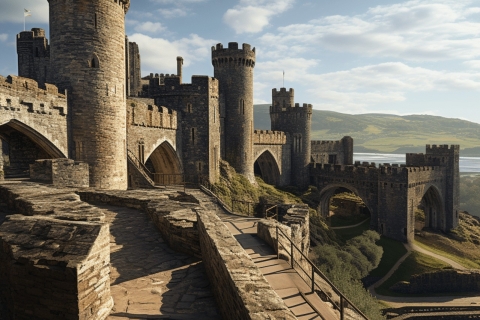 Die mittelalterlichen Mauern von Conwy: Ein historischer Rundgang