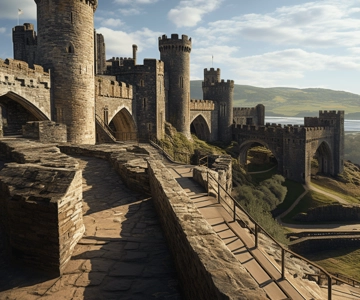 Conwy’s Medieval Walls: A Historical Walking Tour