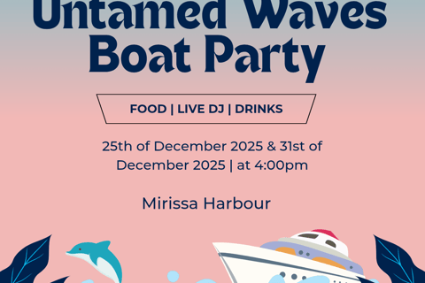 Mirissa: festa in barca al tramonto con DJ dal vivo e drinkMirissa: festa al tramonto in barca con DJ dal vivo e drink