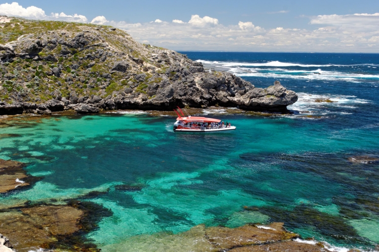 Rottnest Island Dzień podróży przez Ferry & Adventure Boat TourZ Central Perth bez odbioru