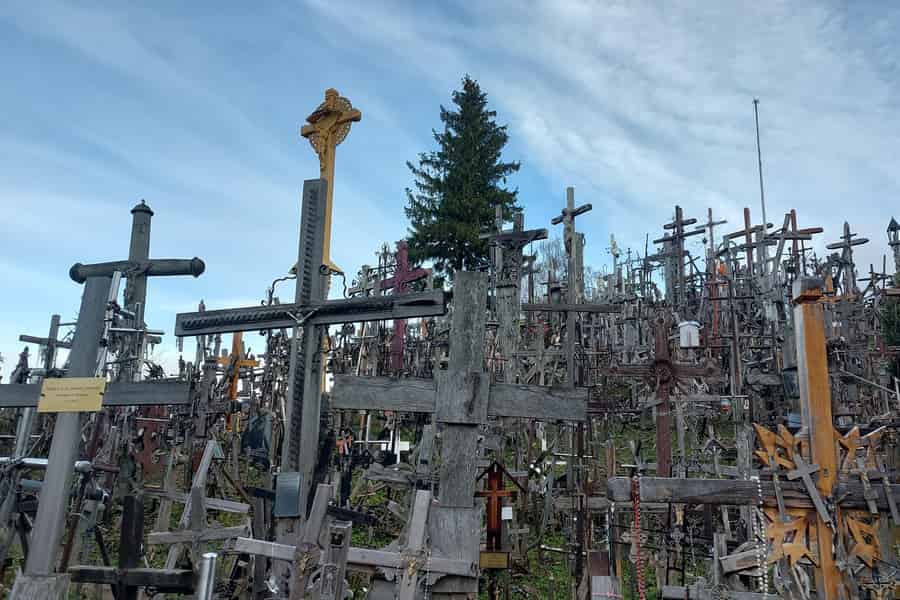 Von Riga: Tagestour zum Berg der Kreuze und nach Jelgava und zurück.. Foto: GetYourGuide