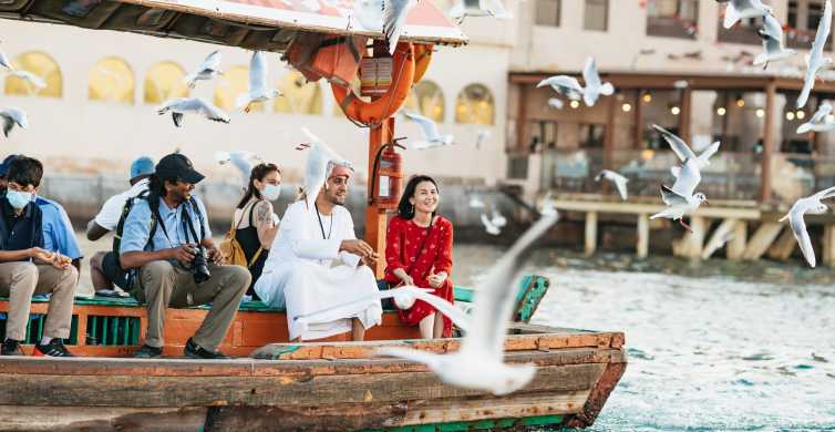 Dubai Aladdin Tour: Old Town, Creek, Souks og Street Food