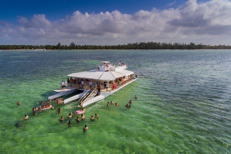 Punta Cana Culinary sunset party on a luxury catamaran