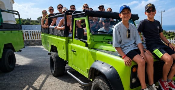 Alanya: Jeep Safari with Lunch & Dim Cave Visit