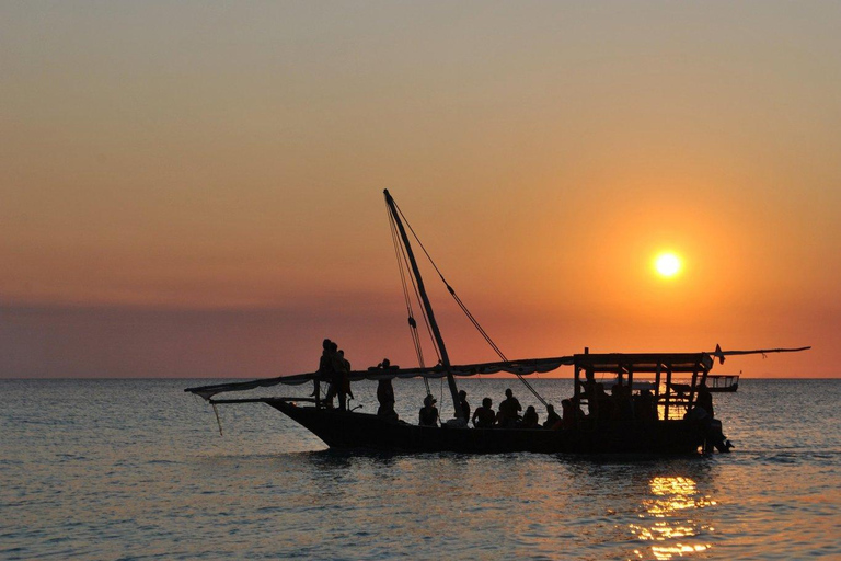 Zanzibar: Akwarium Nungwi Mnarani i rejs dau o zachodzie słońca