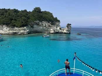 Parga: Iconische dagcruise naar Paxos, Antipaxos en de Blauwe Grotten