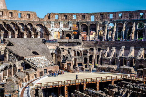 Roma: Visita guiada ao Coliseu, Fórum Romano e Monte PalatinoExcursão em Inglês