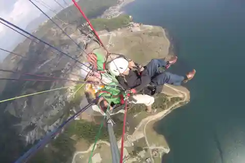 Tandem Paragliding in Pokhara