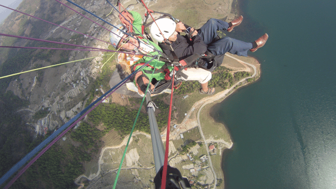 tandem paragliding in pokhara