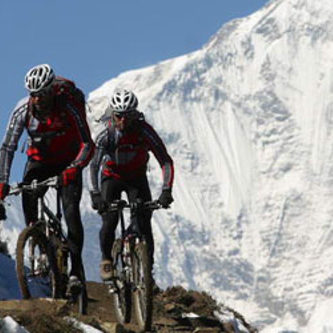 Tour de un día en bicicleta de montaña por Katmandú y sus
