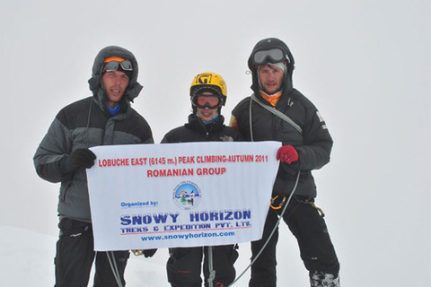 Lobuche (6119m) Ostgipfel Klettern in Nepal