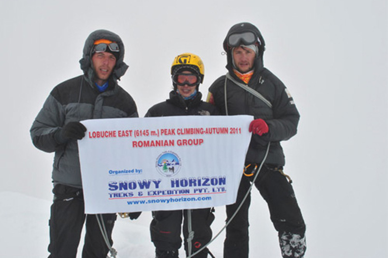 Lobuche (6119m) Ostgipfel Klettern in Nepal