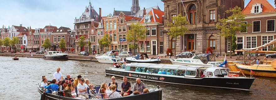 Haarlem : Croisière touristique sur le canal à travers le centre-ville