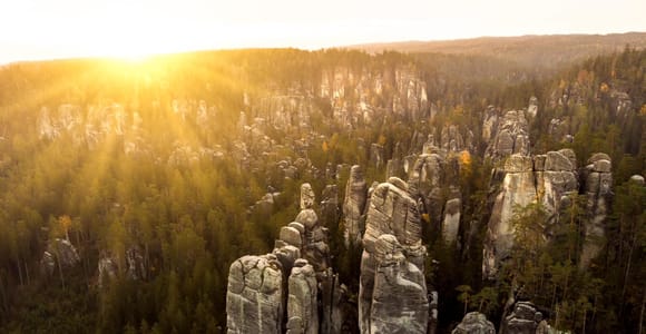 Adršpach: Die Chroniken von Narnia Tour mit Guide