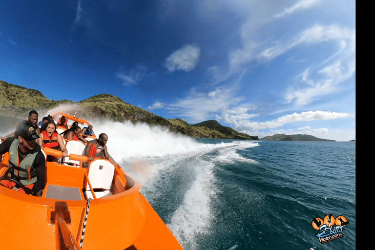 الرياضات المائية في سانت كيتس: جولة بالقارب النفاث
