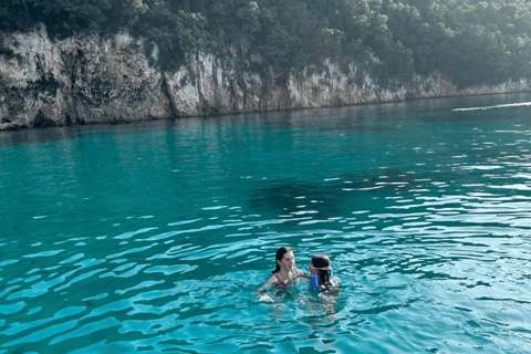 From Corfu: Private Cruise with Options, Snacks & Drinks Sivota — Blue Lagoon — Cave: Sun & Sea Private Boat Trip