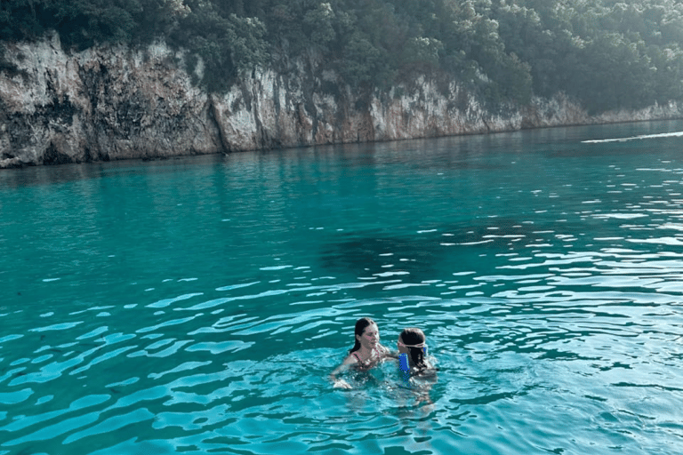 From Corfu: Private Cruise with Options, Snacks & Drinks Sivota — Blue Lagoon — Cave: Sun & Sea Private Boat Trip
