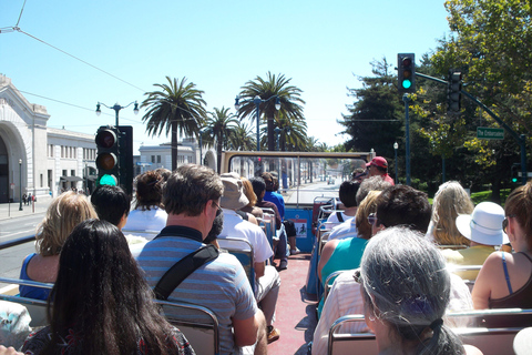 San Francisco: Hop-On Hop-Off City Bus Tour and Bay Cruise