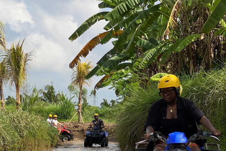 Ubud: Gorila Face ATV Quad bike & Water Rafting Bali