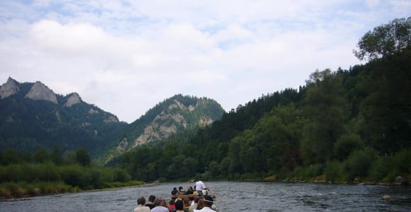 From Krakow: Dunajec River Gorge Wooden Raft River Cruise