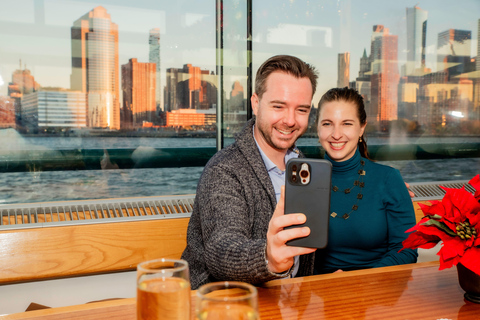 纽约香槟、奶酪、鱼子酱与观光巡游纽约市：香槟和奶酪搭配巡游