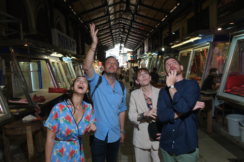 Classic Athens Food Tour with Local Drink & Market Visit Athens: Street Food Tour with Local Guide and 6 Tastings