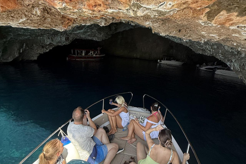 Tivat: Speedboat Tour with Blue Lagoon and Old Military Base