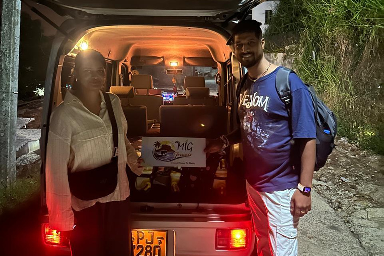 CMB/Negombo: Sigiriya, Kandy & Ella Private Tour with Driver Private Van with Driver – Up to 50 km