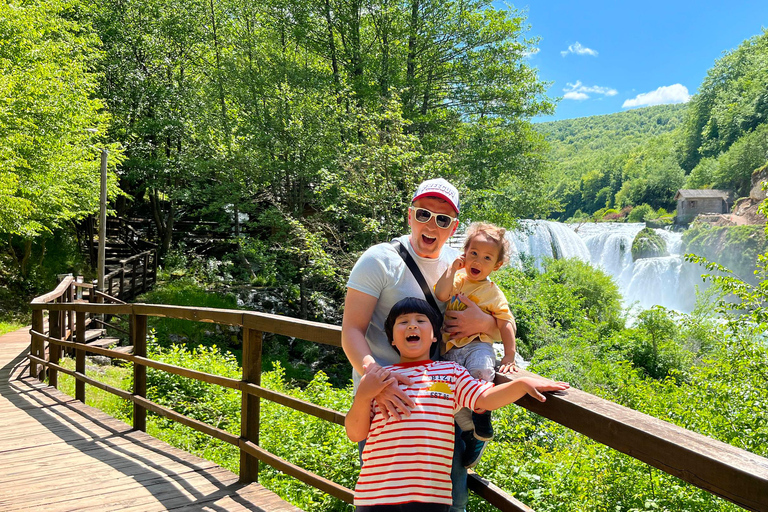 Sarajevo : Excursion d'une journée à Strbacki Buk, Jajce, visite des cascades