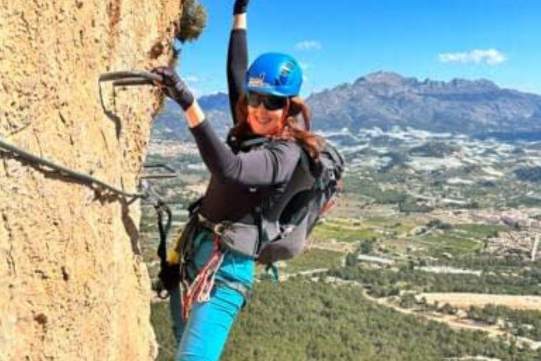 Benidorm: Via ferrata Ponoig, vicino a la Nucia