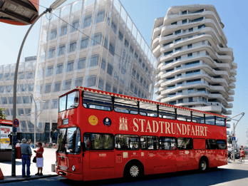 Hamburg: Sightseeing-Tour im Hop-On/Hop-Off-Bus der Linie A Hamburg: Sightseeing-Tour im Hop-On/Hop-Off-Bus der Linie A