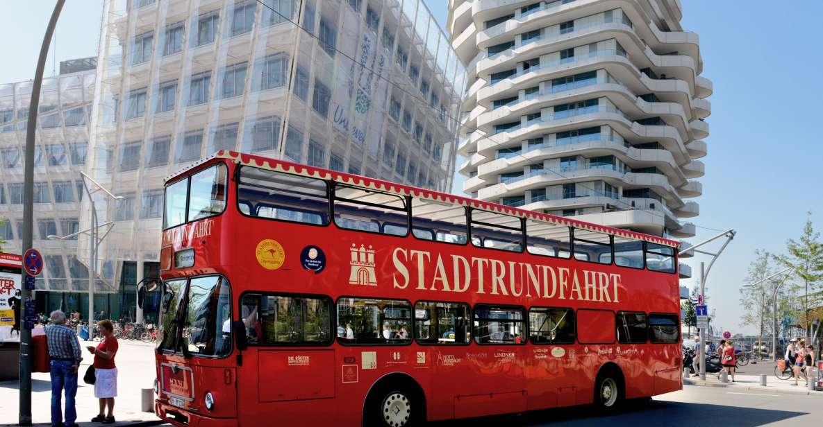 Hamburg: Sightseeing-Tour im Hop-On/Hop-Off-Bus der Linie A