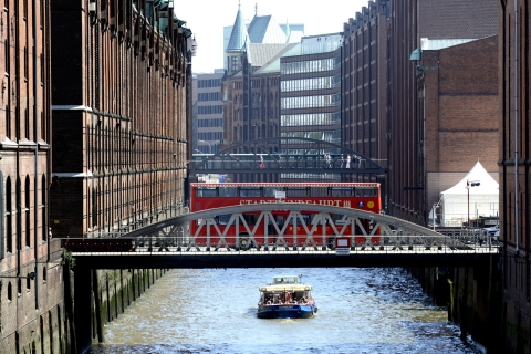 Hamburgo: tour en autobús del puerto y lago Alster