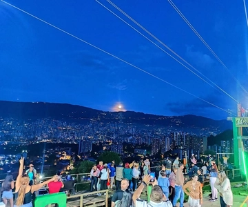 Medellín: One Night in El Cielo Viewpoint with activities