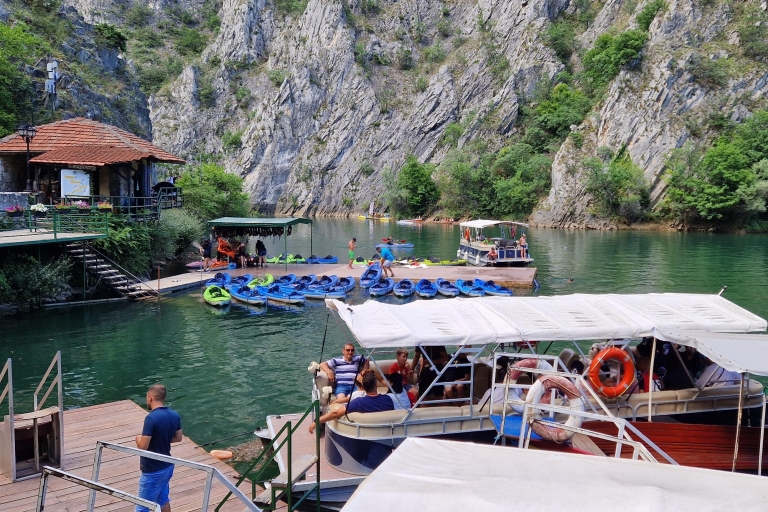 Ab Skopje: Tour zum Berg Vodno und zur Matka-Schlucht