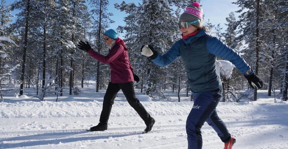 Saariselkä: Cross-Country Ski Lesson for All Levels