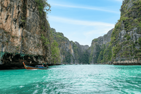 Tour di un giorno di Krabi Phi Phi e Bamboo Island con barca veloce